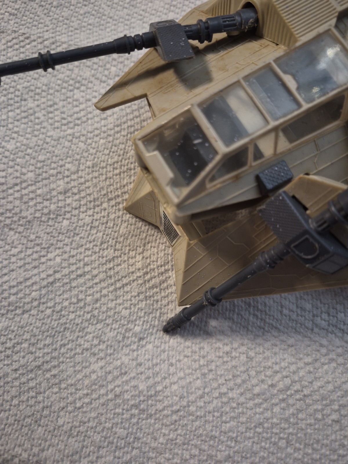 Vintage Star Wars MICRO COLLECTION SNOWSPEEDER Kenner 1982 with figure