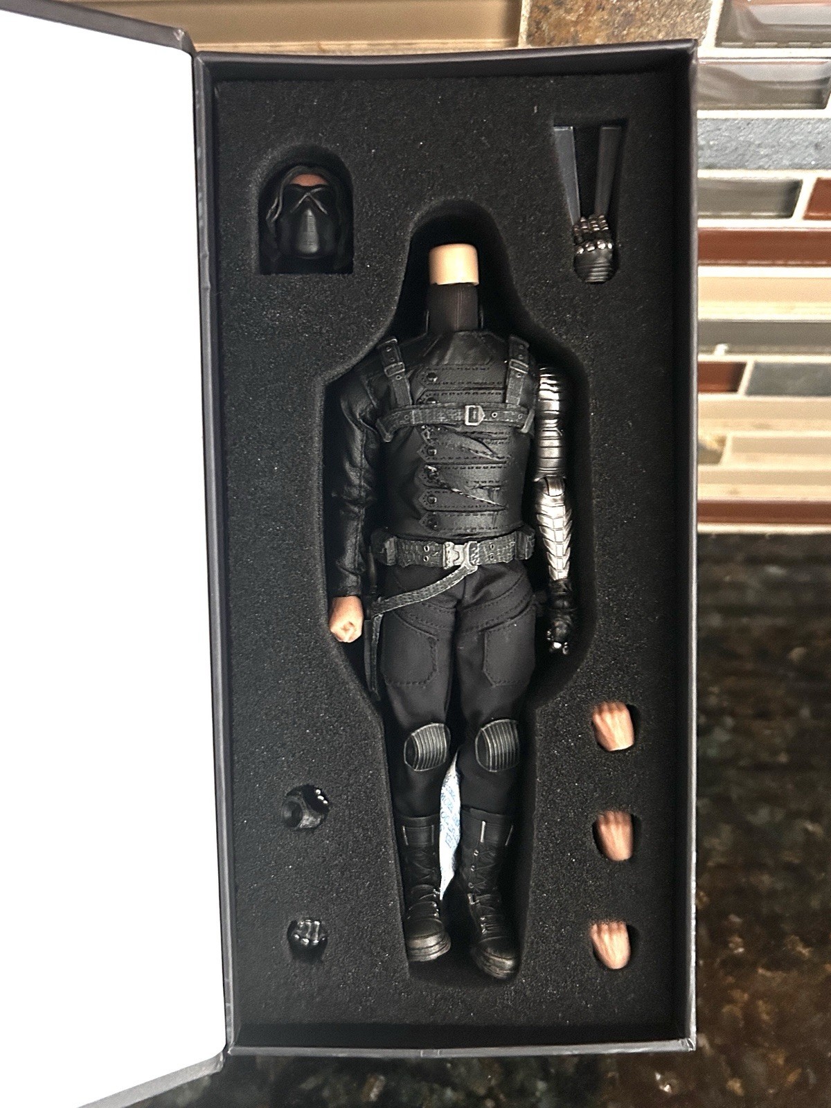 Nota Studio Winter Soldier Masked Killer 6 inch Bucky Barnes Leather Deluxe 1/12