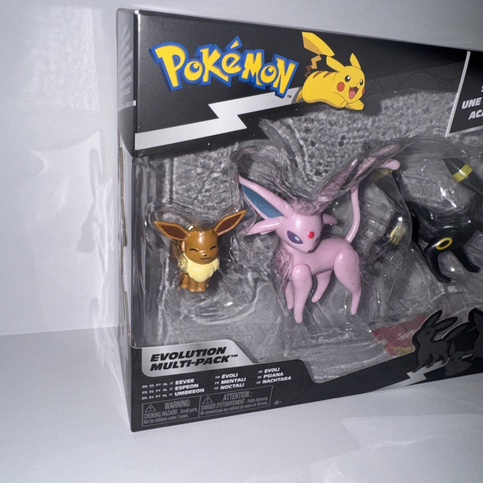 Pokemon Select Evolution Multi-Pack (3) Eevee Umbreon Espeon Special Finish NIB
