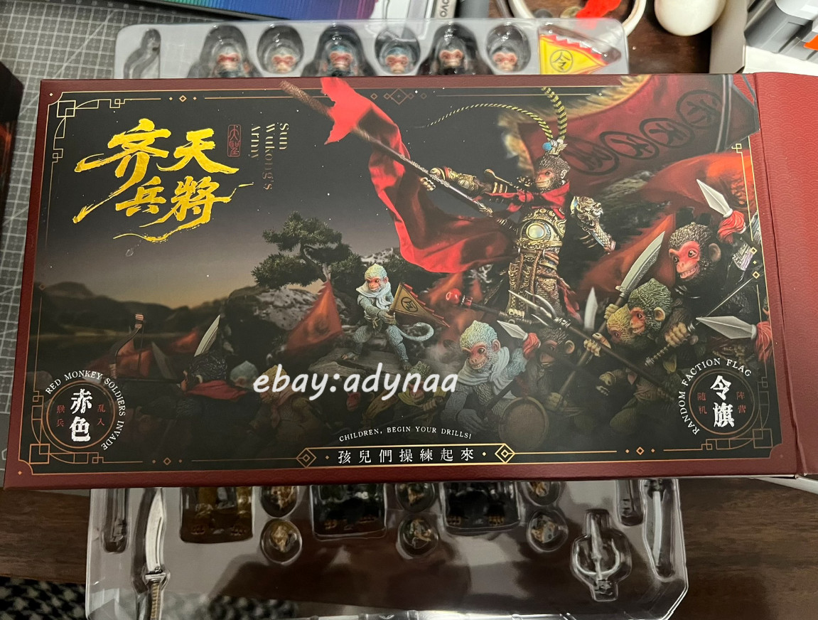 Fury Sun Wukong&rsquo;s Army Little Monkey Action Figure 6pcs/set In Stock