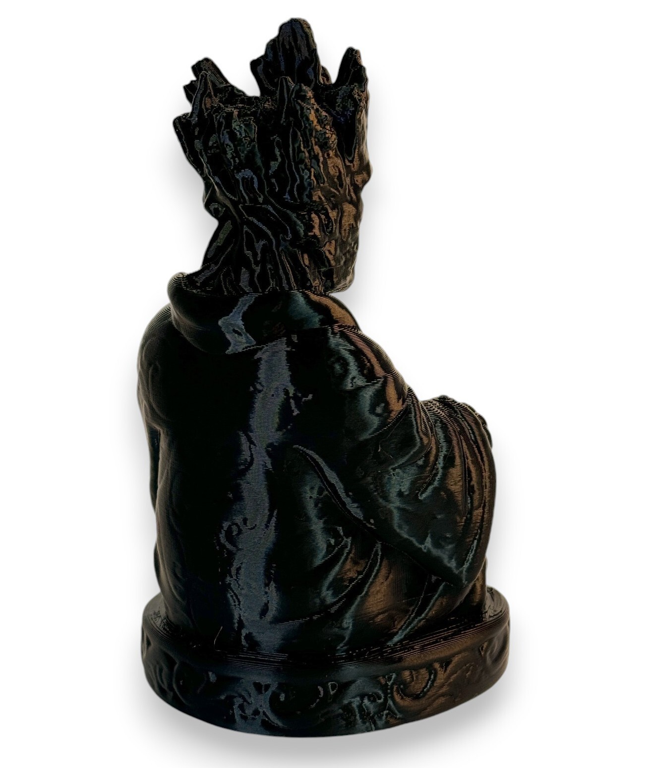 Groot Buddha Figurine Statue 3D Printed