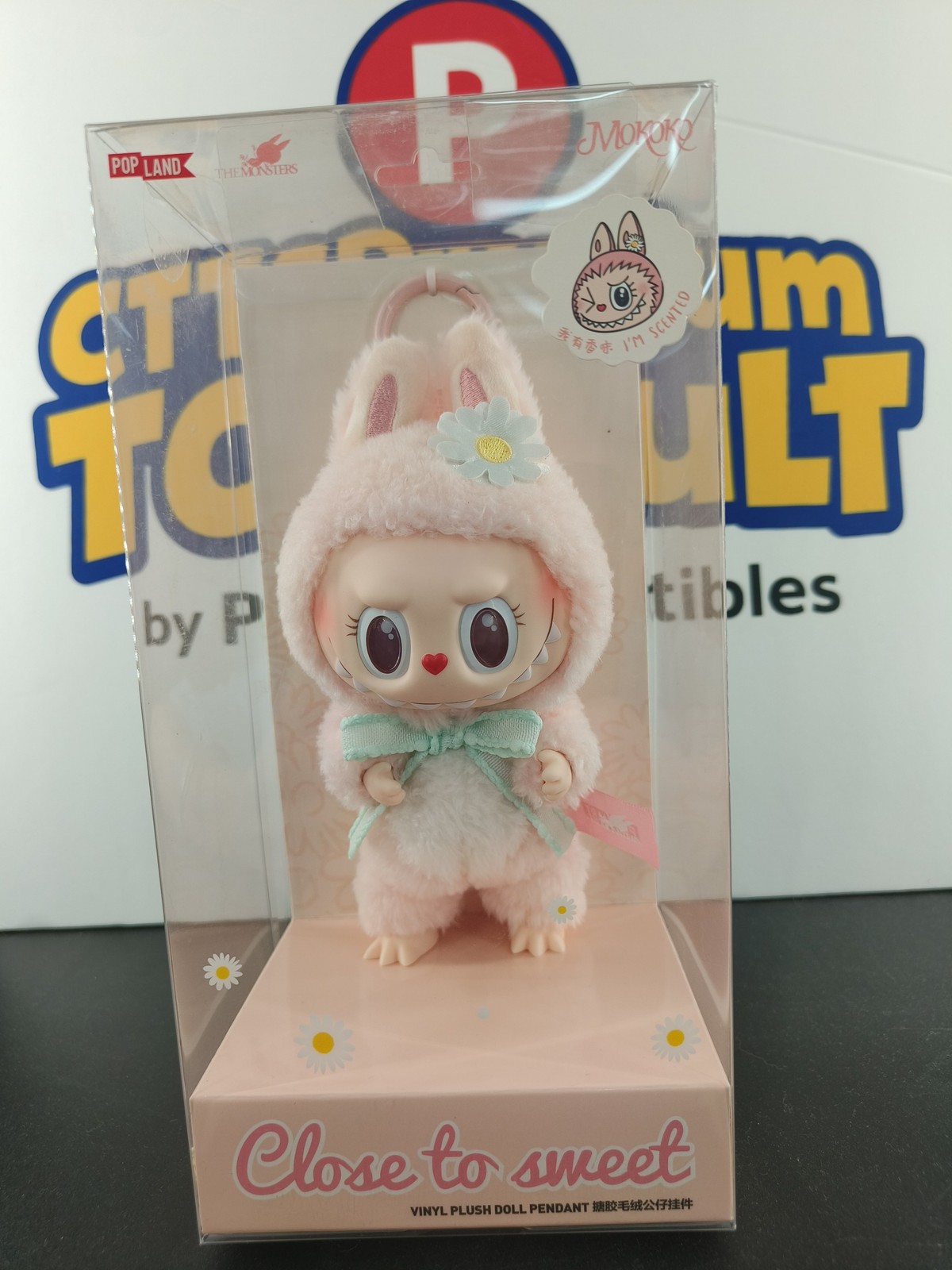 100% Authentic Popmart Labubu Friend Mokoko Close To Sweet Pendant Exclusive