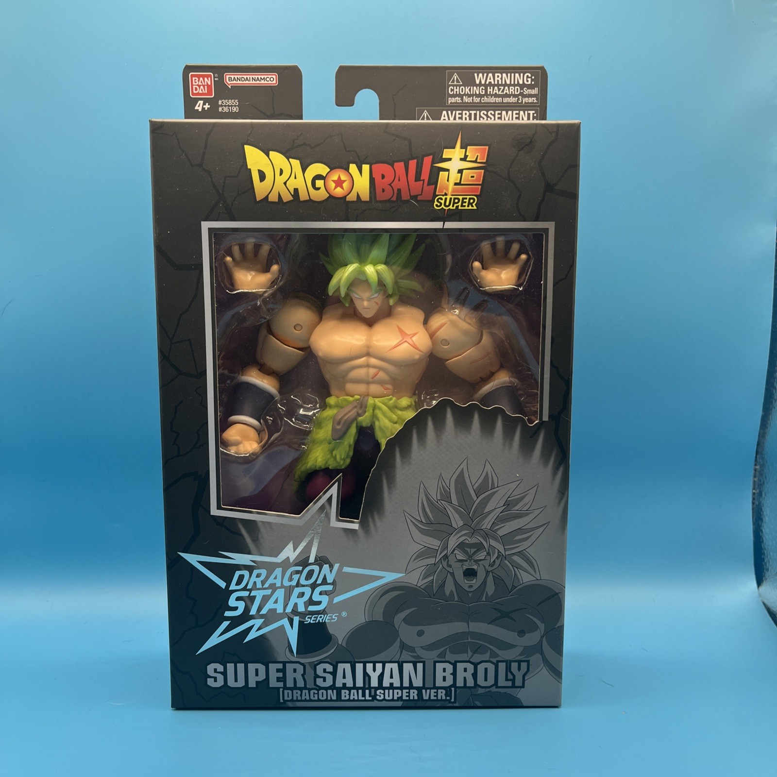 Super Saiyan Broly Dragon Ball Super Dragon Stars Series Bandai New Sealed DBZ