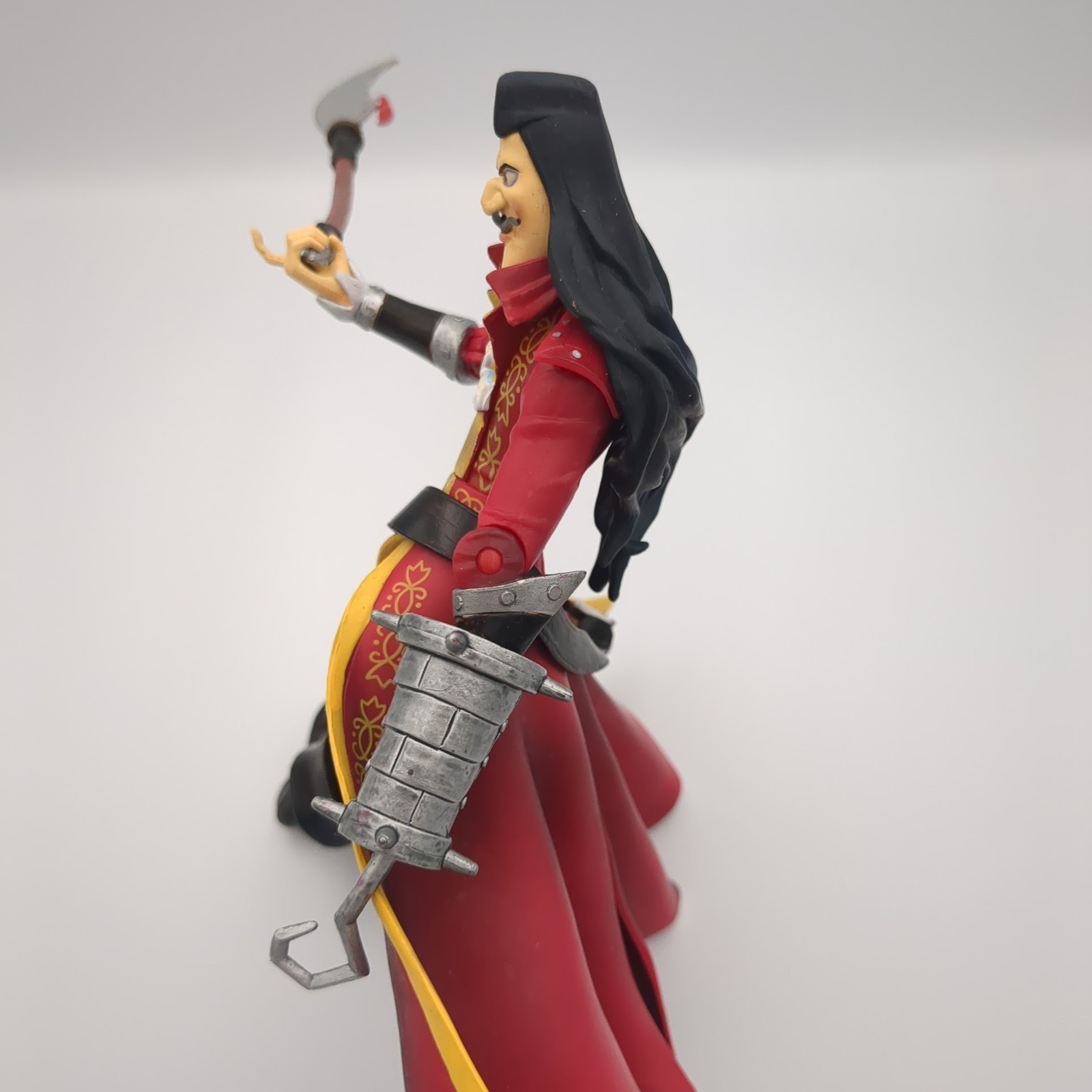 Stylized Captain Hook Action Figure Peter Pan Disney Villain Collectible Toy