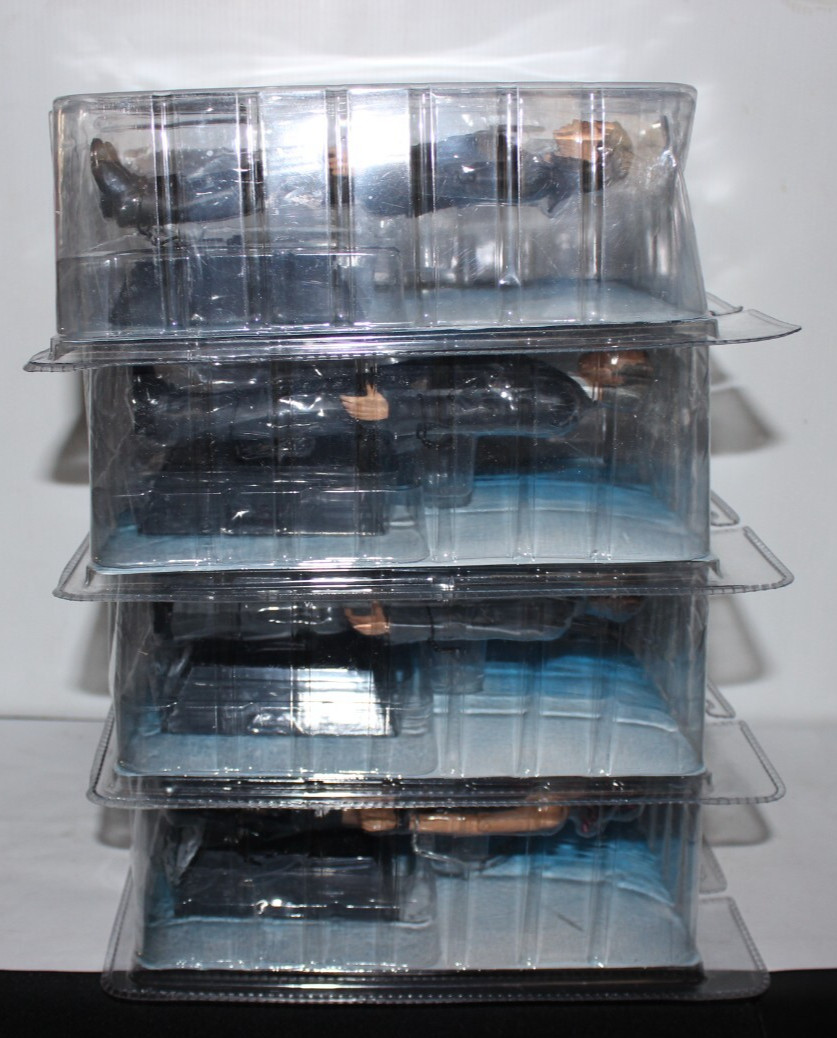 Set of 4 x 2004 Alias action figures Sydney, Arvin & Michael. New ex shop stock