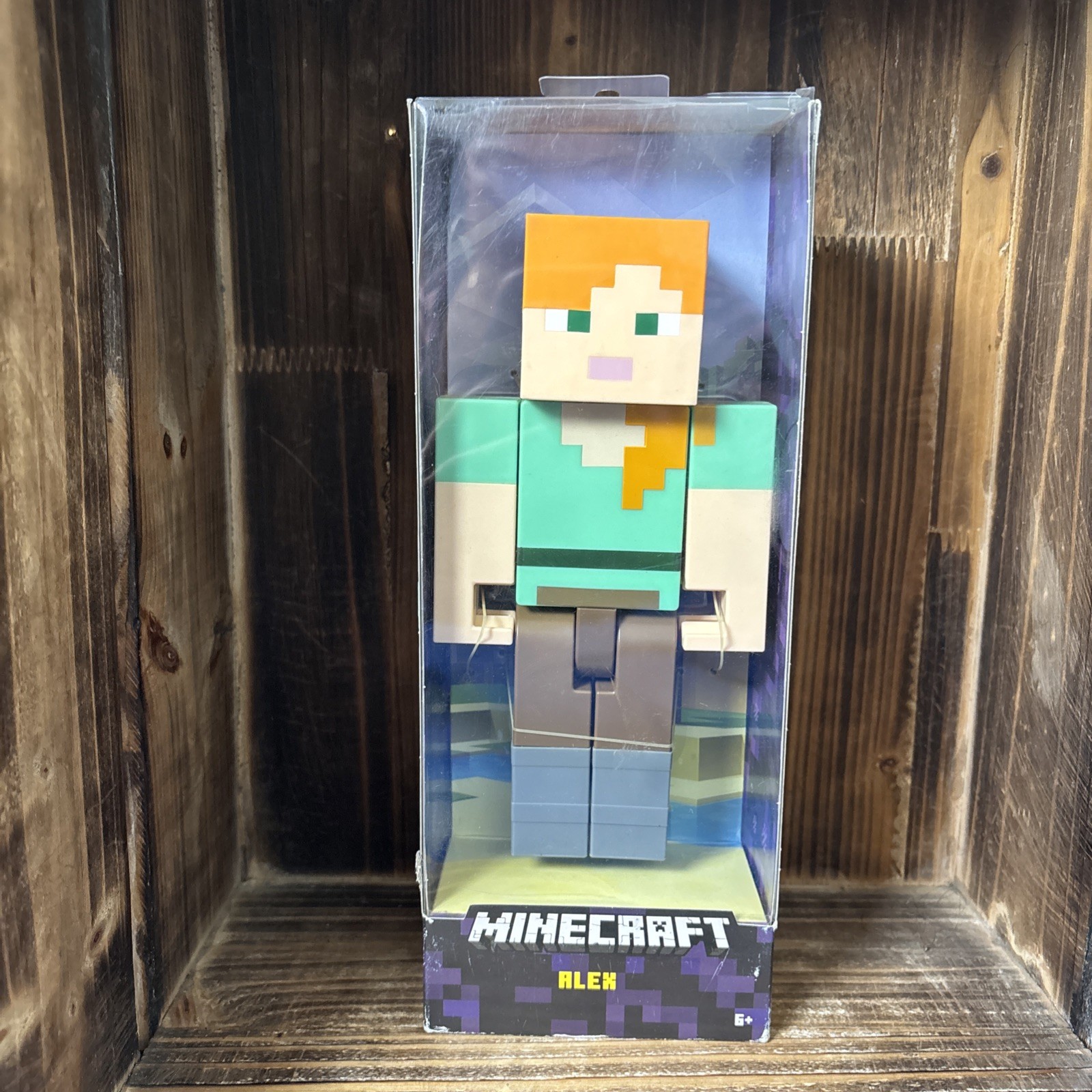 New Minecraft Alex 8.5” Large Scale Action Figure 2017 Mojang Mattel