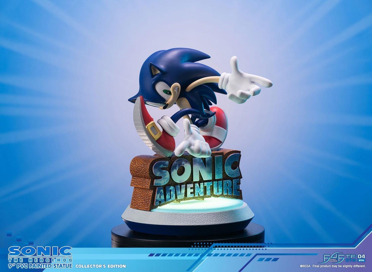 Official Sonic Adventure 9&Prime; Statue Collector&rsquo;s Edition First 4 Figures Official