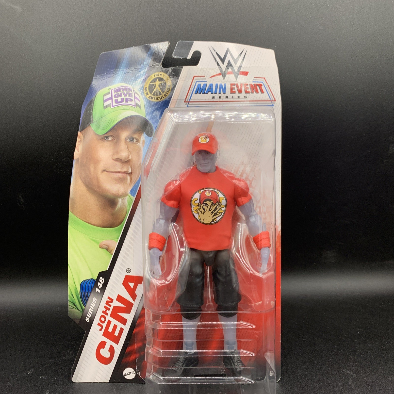DMG BOX John Cena Chase Variant RED/Grey WWE Main Event Series 148