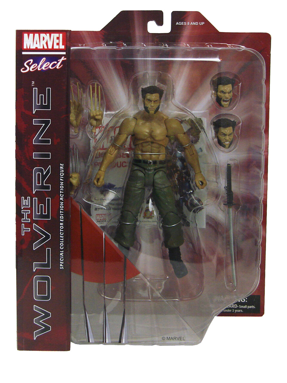 Marvel Select The Wolverine Collectors Action Figure Hugh Jackman Diamond Select