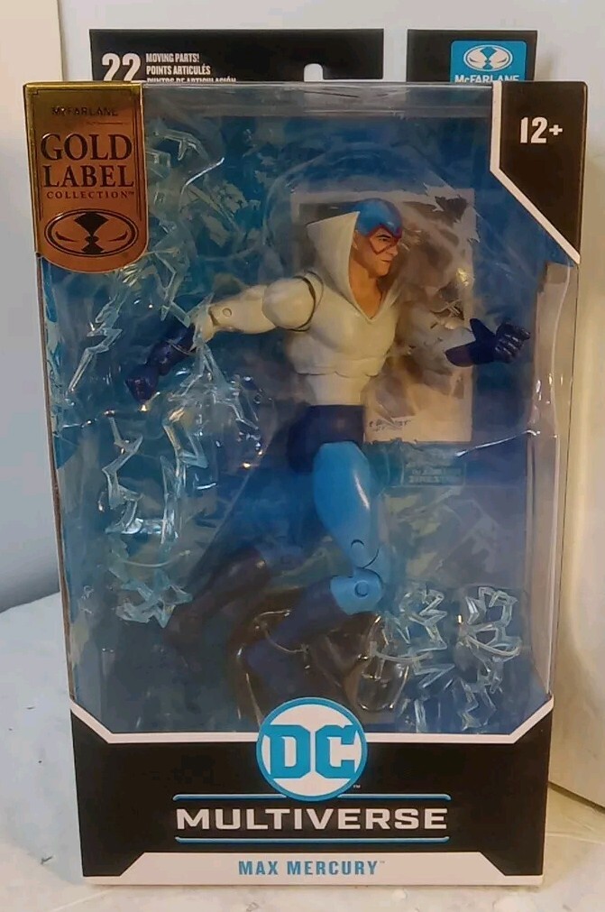 2024 McFarlane Toys DC Multiverse Gold Label Max Mercury 7” Action Figure NEW!!!