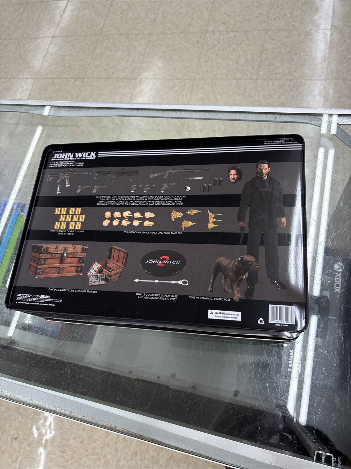 Mezco One: 12 – John Wick: Chapter 2: John Wick Incomplete (No Figure)