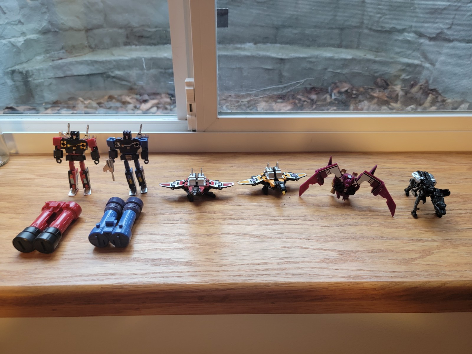 Transformers Masterpiece Rumble, Frenzy, Ravage, Ratbat, Laserbeak, & Buzzsaw
