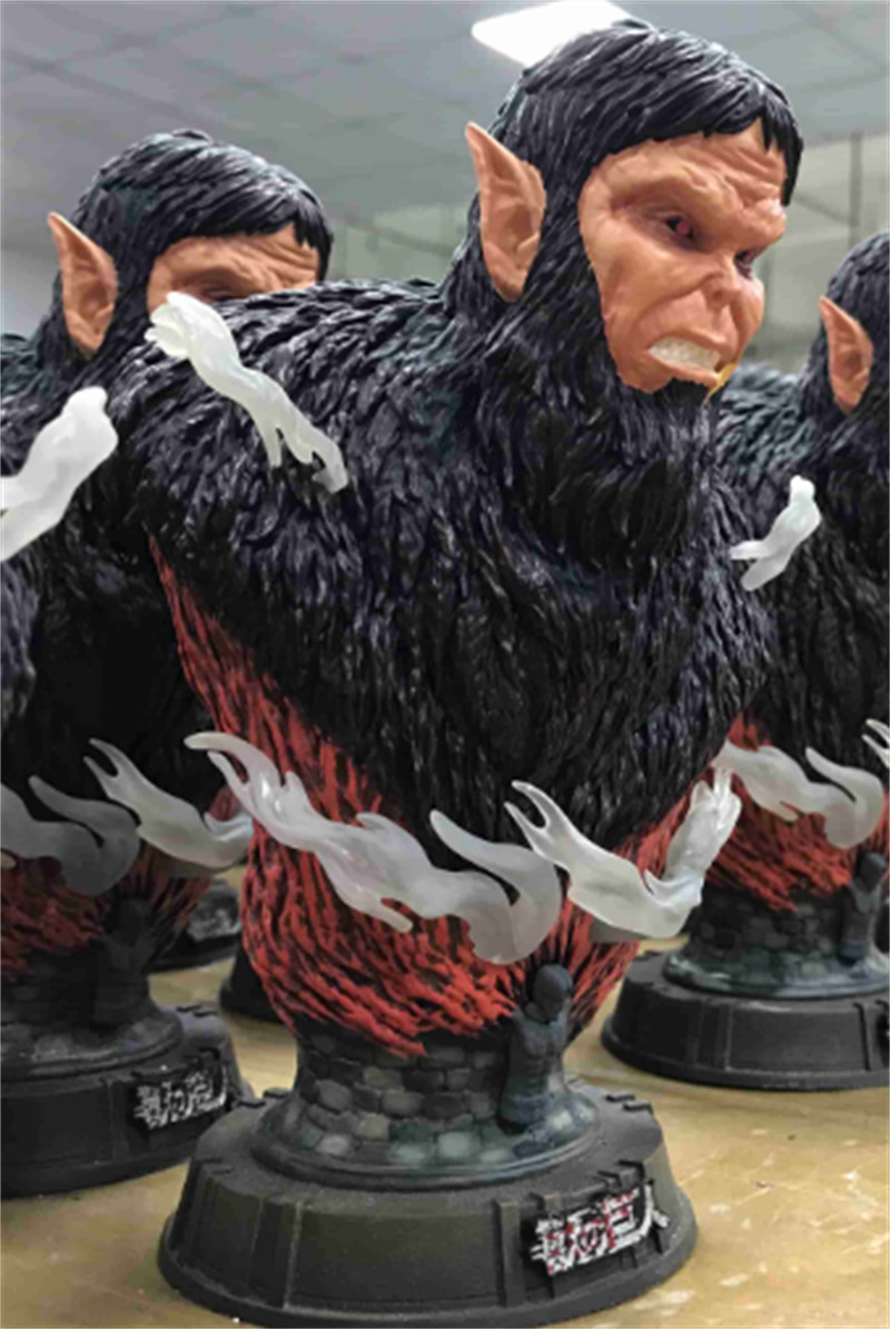 JS Studio Attack On Titan The Female Titan / Beast Titan 1:4 Bust Model Statues