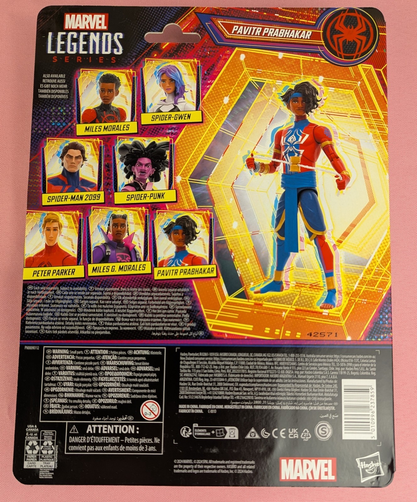 Marvel Legends Spider-Man India: Across The Spider-Verse Action Figures: Hasbro
