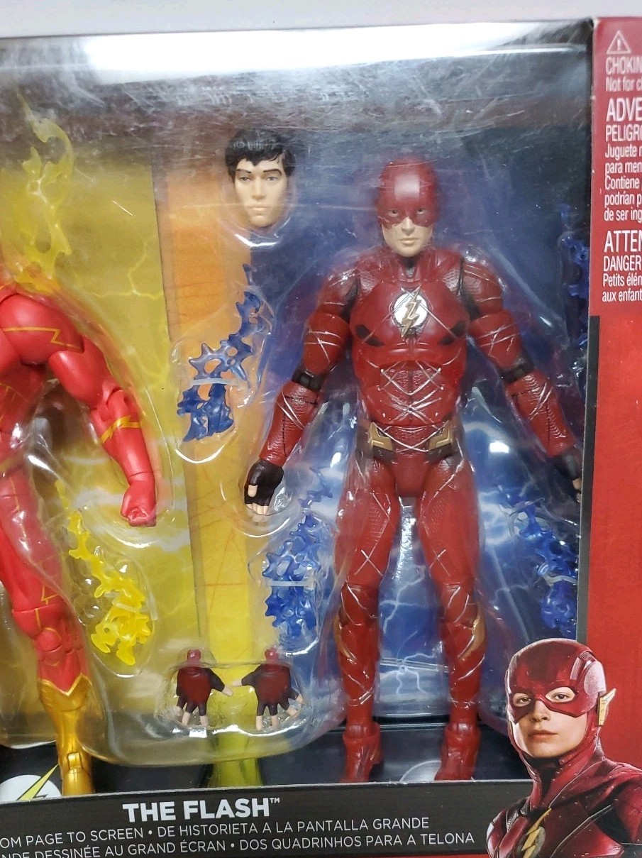 Mattel, DC Comics Multiverse: The Flash (Rebirth & Justice League) Figure 2-Pack