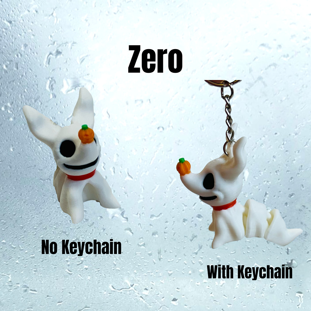 Nightmare Before Christmas Flexi 3D Printed Articulated Halloween Figures Pack