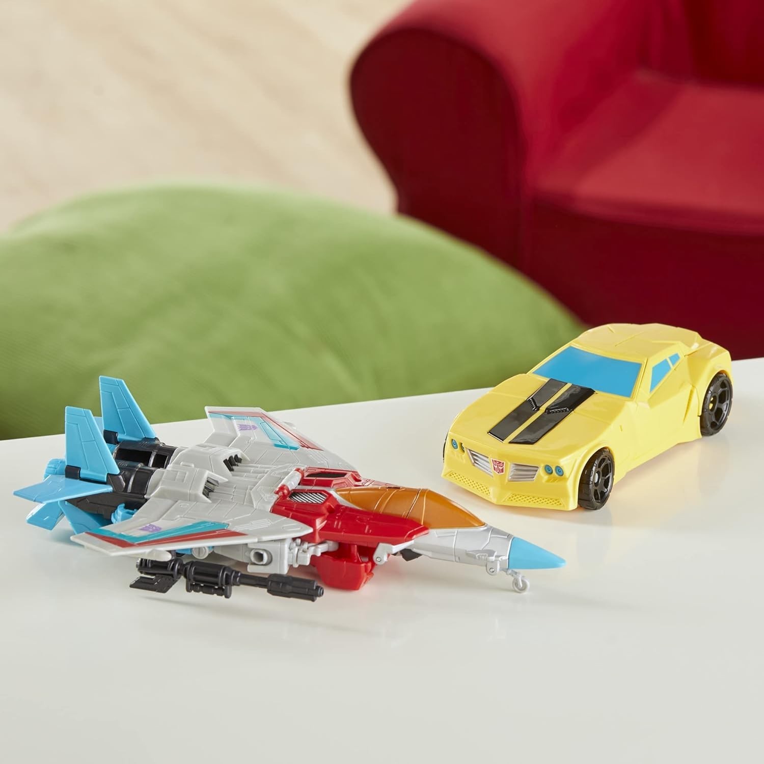 Transformers Bumblebee & Starscream 7-Inch Action Figures 2-Pack – For Ages 6+
