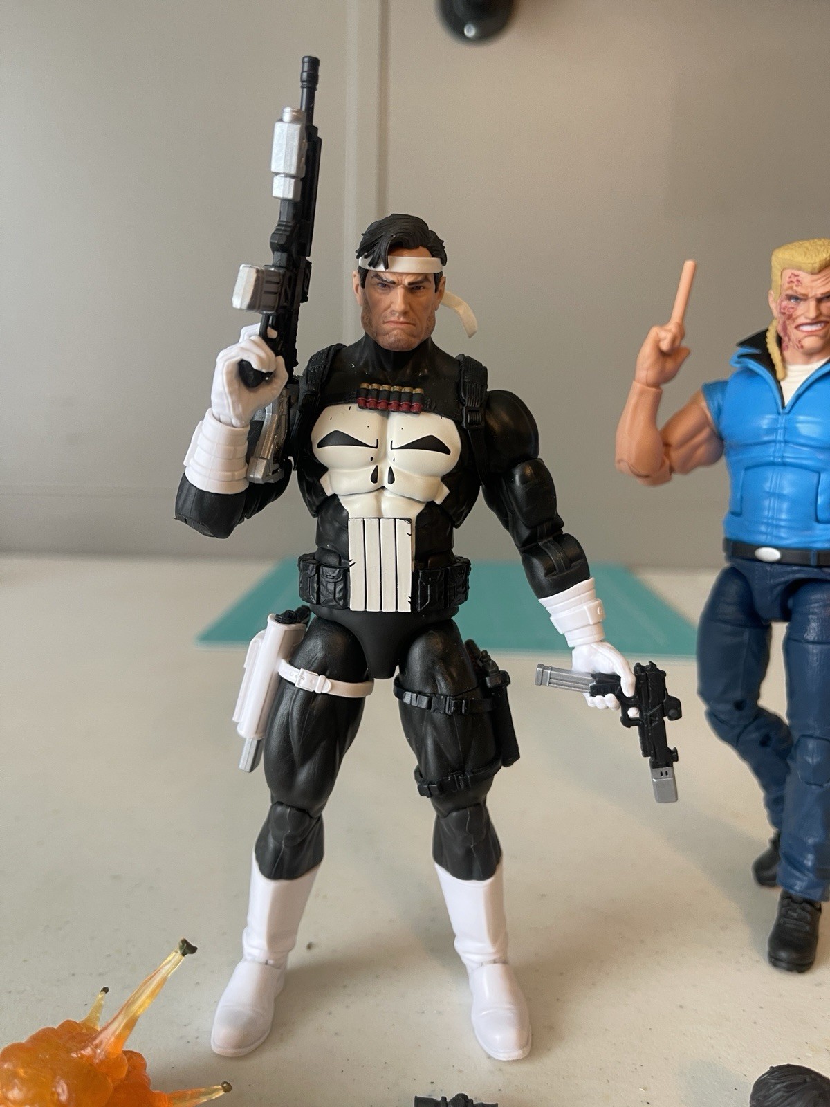 Marvel Legends Custom PUNISHER from War Journal Set w/ Bushwhacker