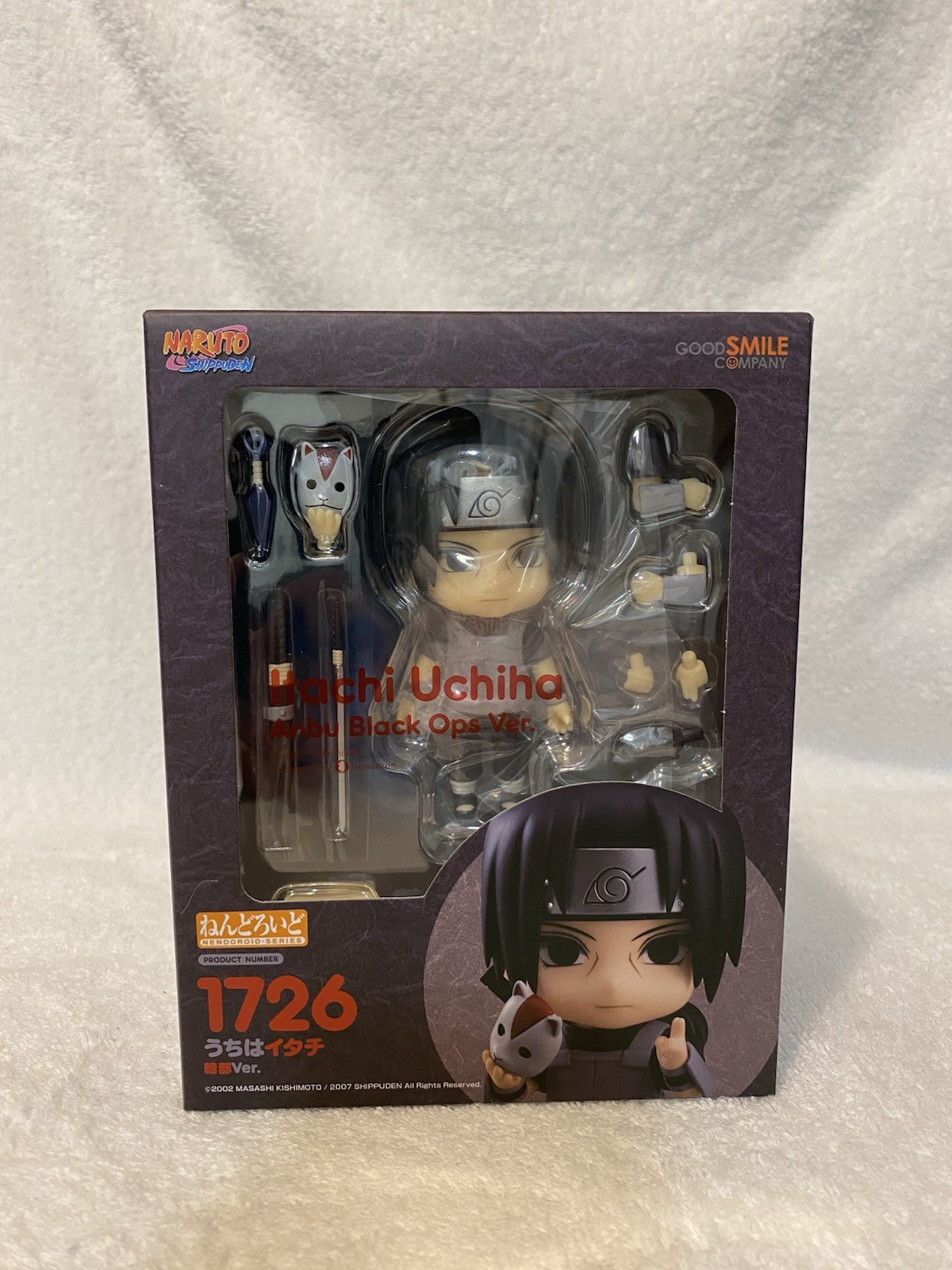 GSC 1726 Nendoroid Itachi Uchiha: Anbu Black Ops Ver. – Naruto (US In-Stock)