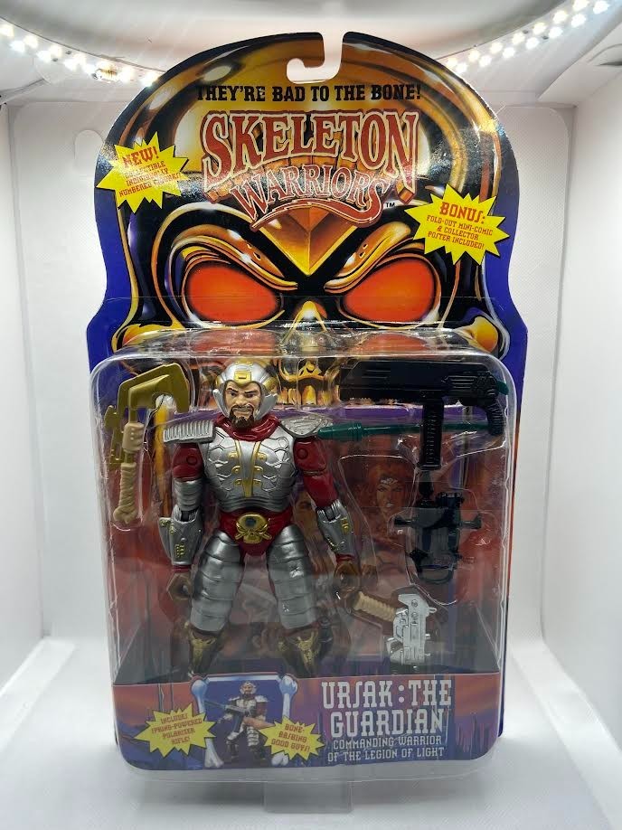 1994 Skeleton Warriors Ursak The Guardian Figure Playmates JC