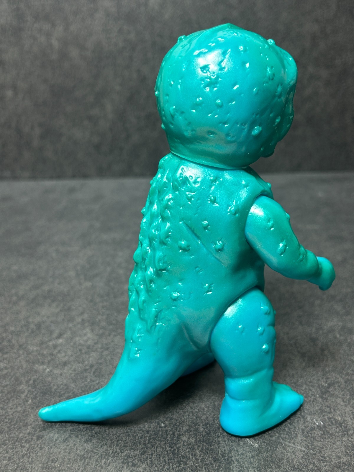 Marusan Minilla Metallic Sofubi 6.6&Prime; Soft Vinyl Figure Godzilla w/ Header & Bag