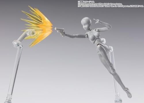 EFFECT SHOCK IMPACT Yellow Ver. for S.H.Figuarts figure effect parts