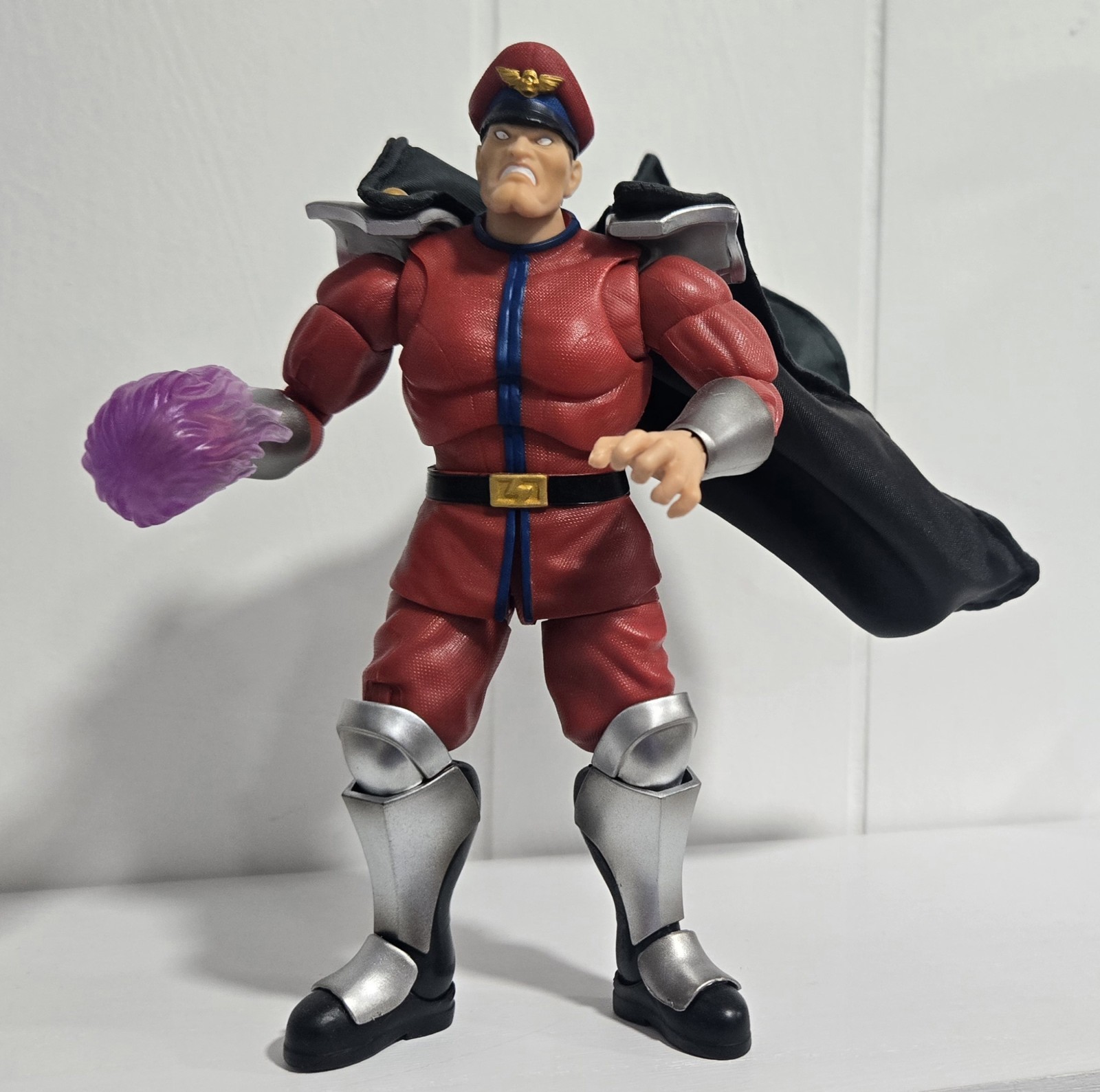 Ultra Street Fighter II M. BISON 6&Prime; inch action figure JADA Toys Loose complete