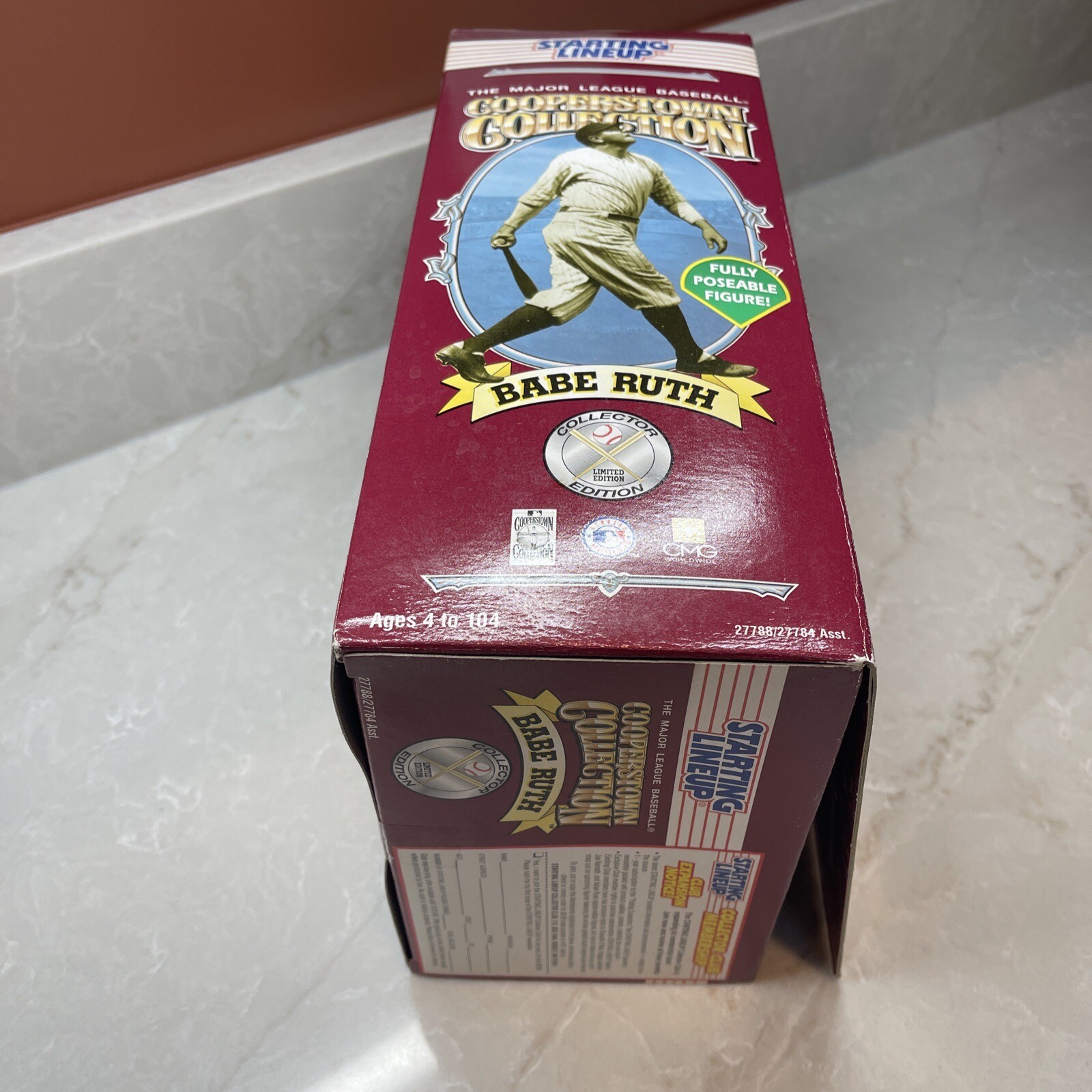 Babe Ruth MLB Cooperstown Collection Starting Lineup Limited Edition 12&Prime; Figure