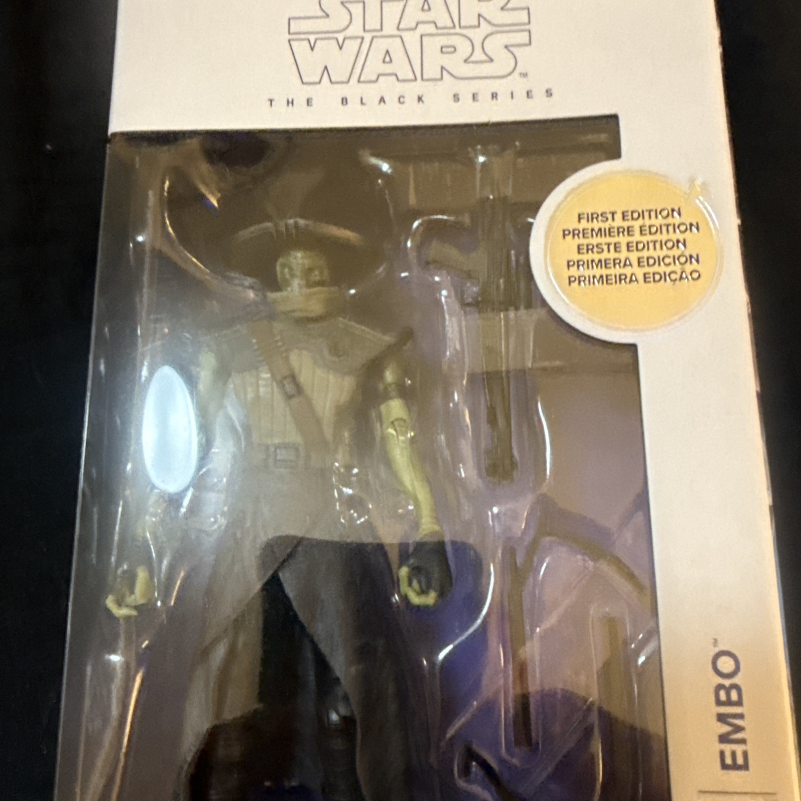Star Wars: Mandalorian & Grogu The Black Series 10 EMBO First Edition White Box