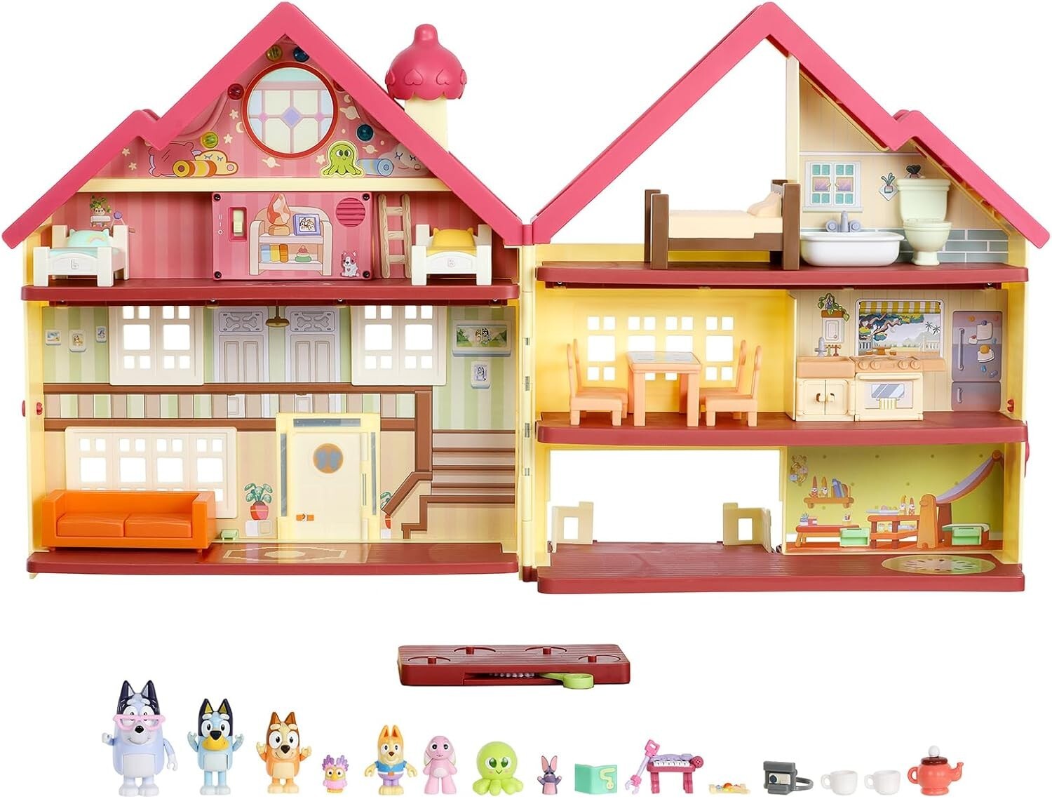 Children&rsquo;s Ultimate Lights & Sounds Playhouse with Bingo & Friends – 30&Prime; Open