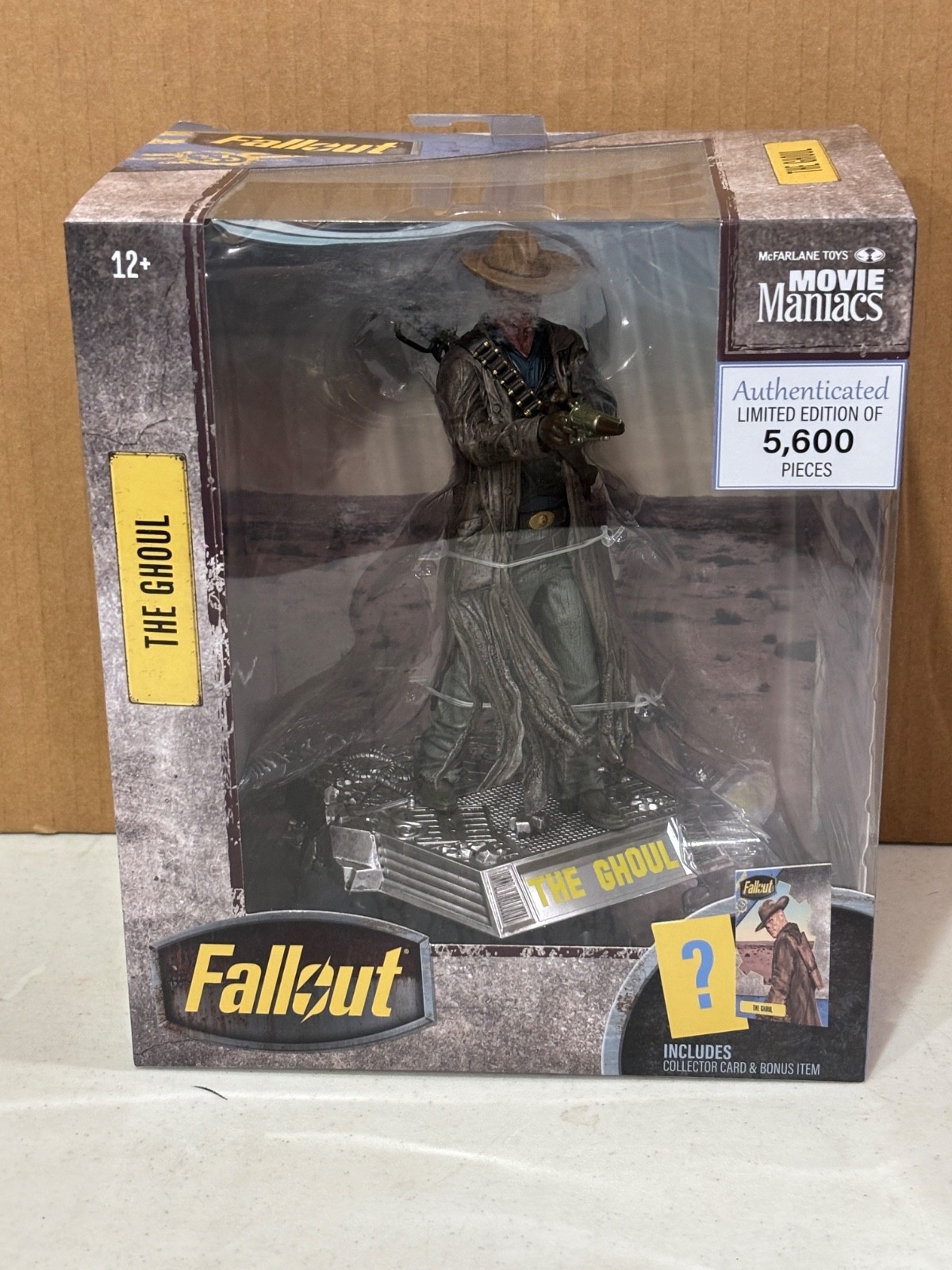 Fallout Mcfarlane Toys !! Movie Maniacs The Ghoul New Ltd 5,600 pcs !! Season 1