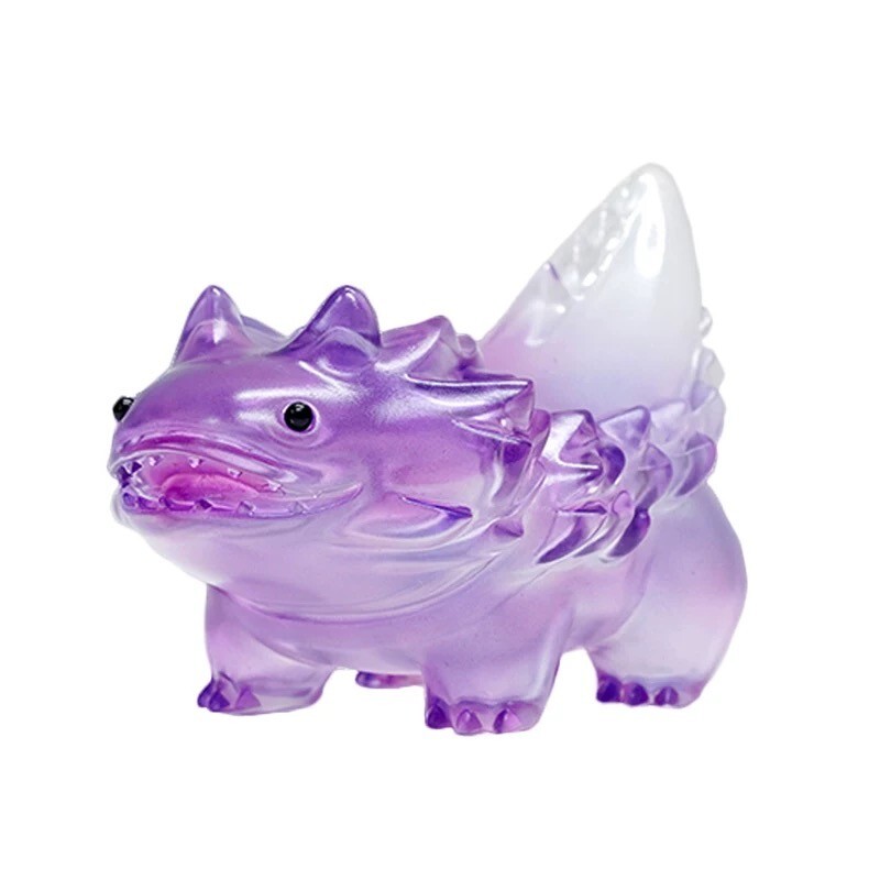Pop Mart Seedlas Brother Amethyst Purple Soft Vinyl Figure Sofubi H11CM(4.4in)