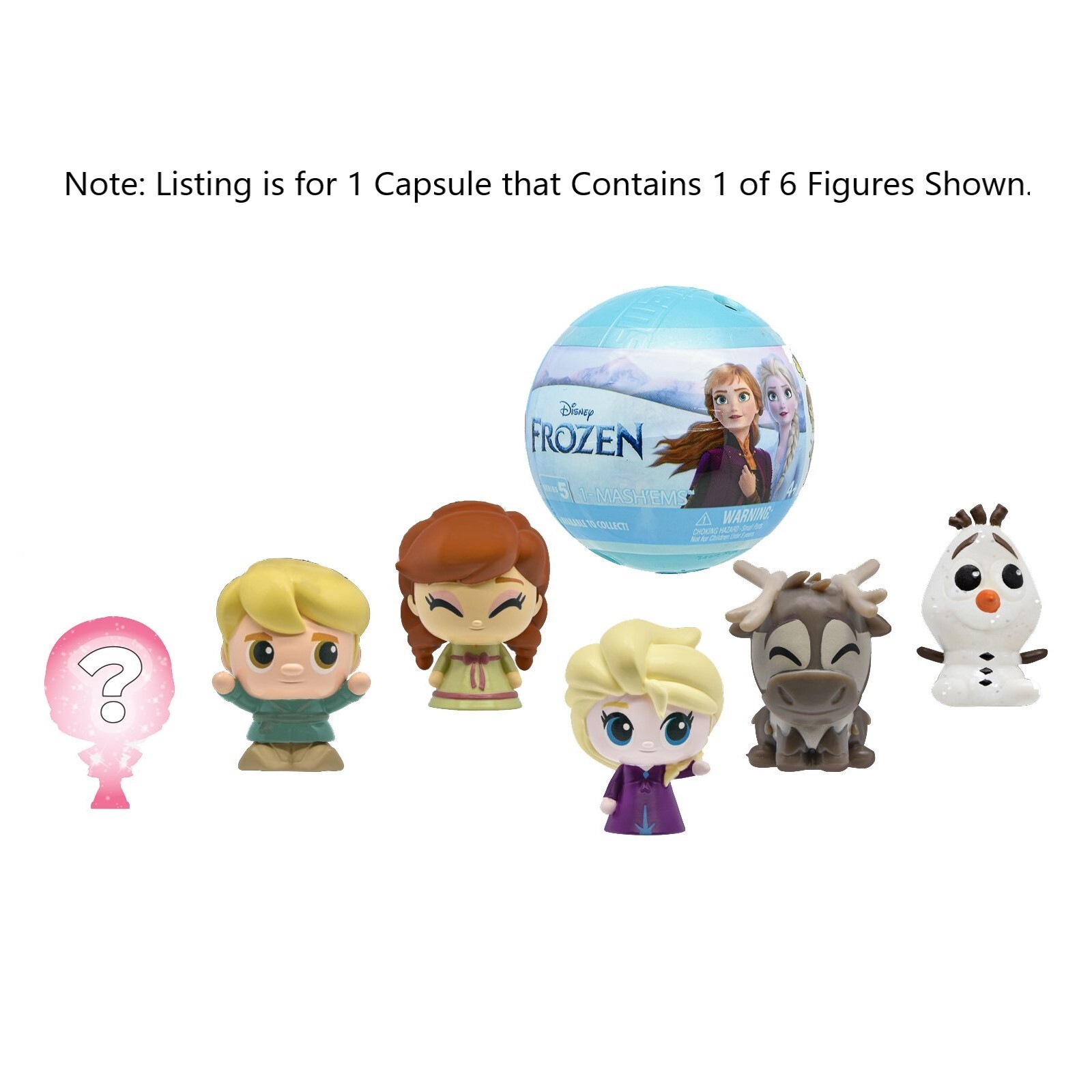 Mashems Frozen Series 5 Blind Ball 1 of 6 Disney Basic Fun