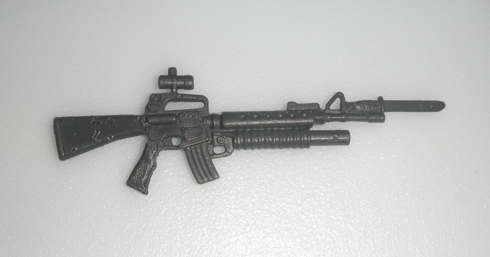 1992 Gold Head Steel Brigade Rifle Gun G.I. GI Joe Vintage Mail Away V2 Figure