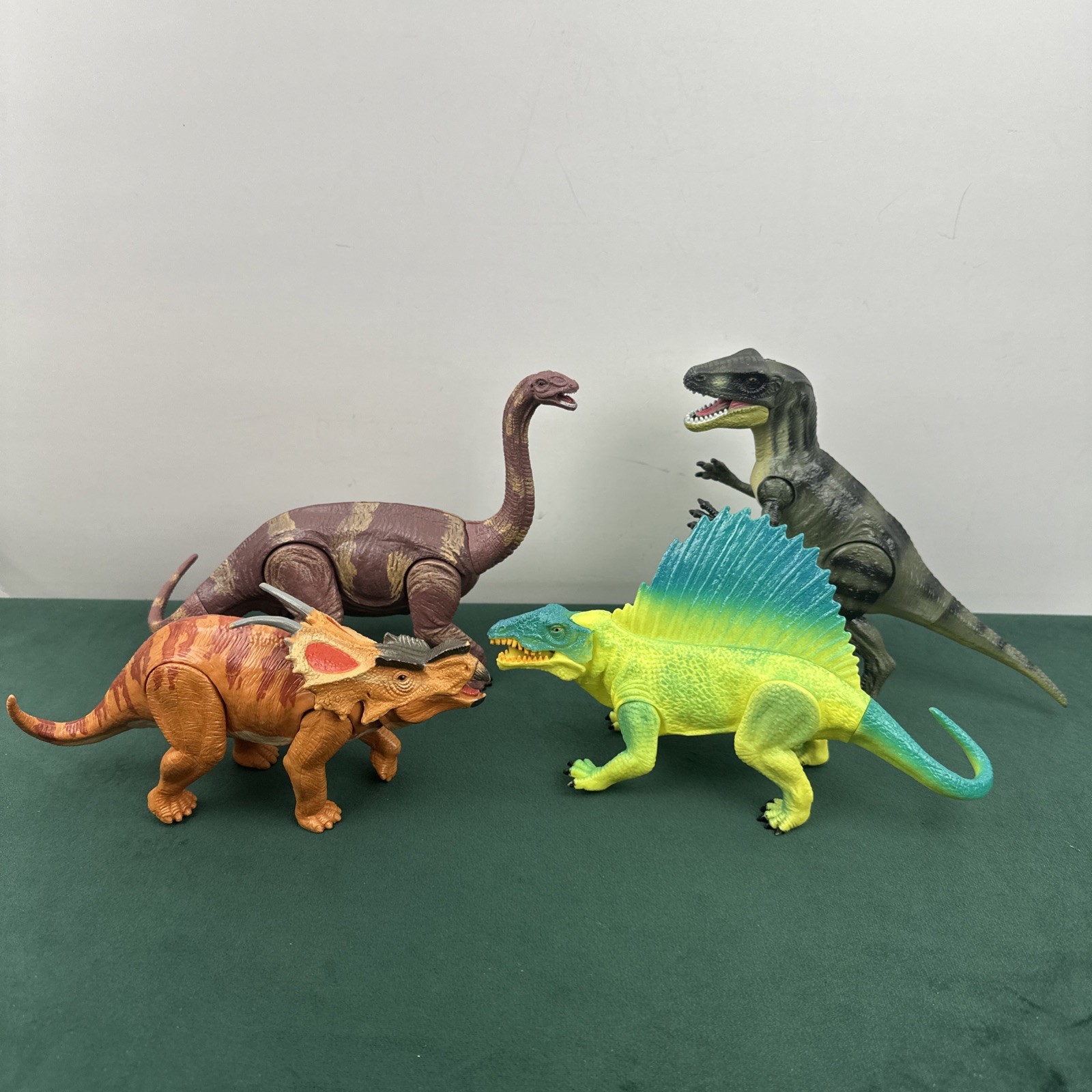 Kids Galaxy Dinosaur Figures – Lot Of 4 Dimetrodon Allosaurus Argentinosaurus
