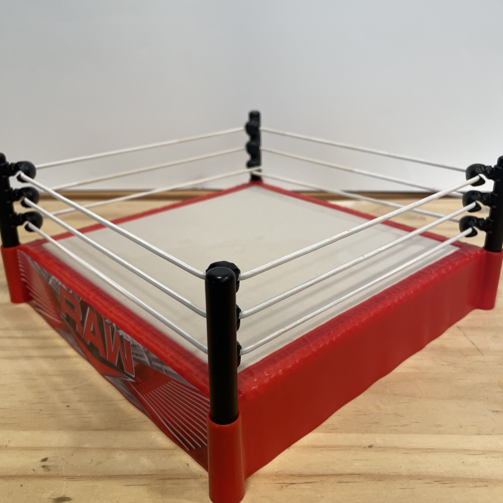 WWE Knuckle Crunchers Rebound Ring Mattel – No Figures Or Accessories