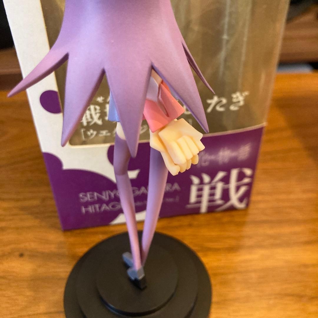 ques Q Bakemonogatari Hitagi Senjyogahara Mayoi Figure Hajime Ueda Ver. Set Used