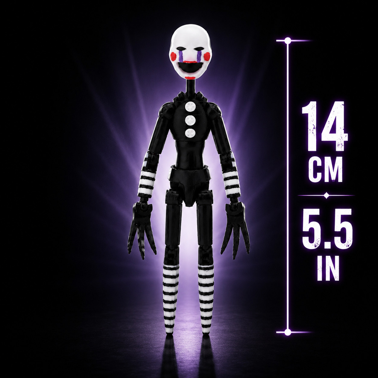 FNAF The Puppet 3D Printed Action Figure 14CM/ 5.5IN Collectible Toy Gift