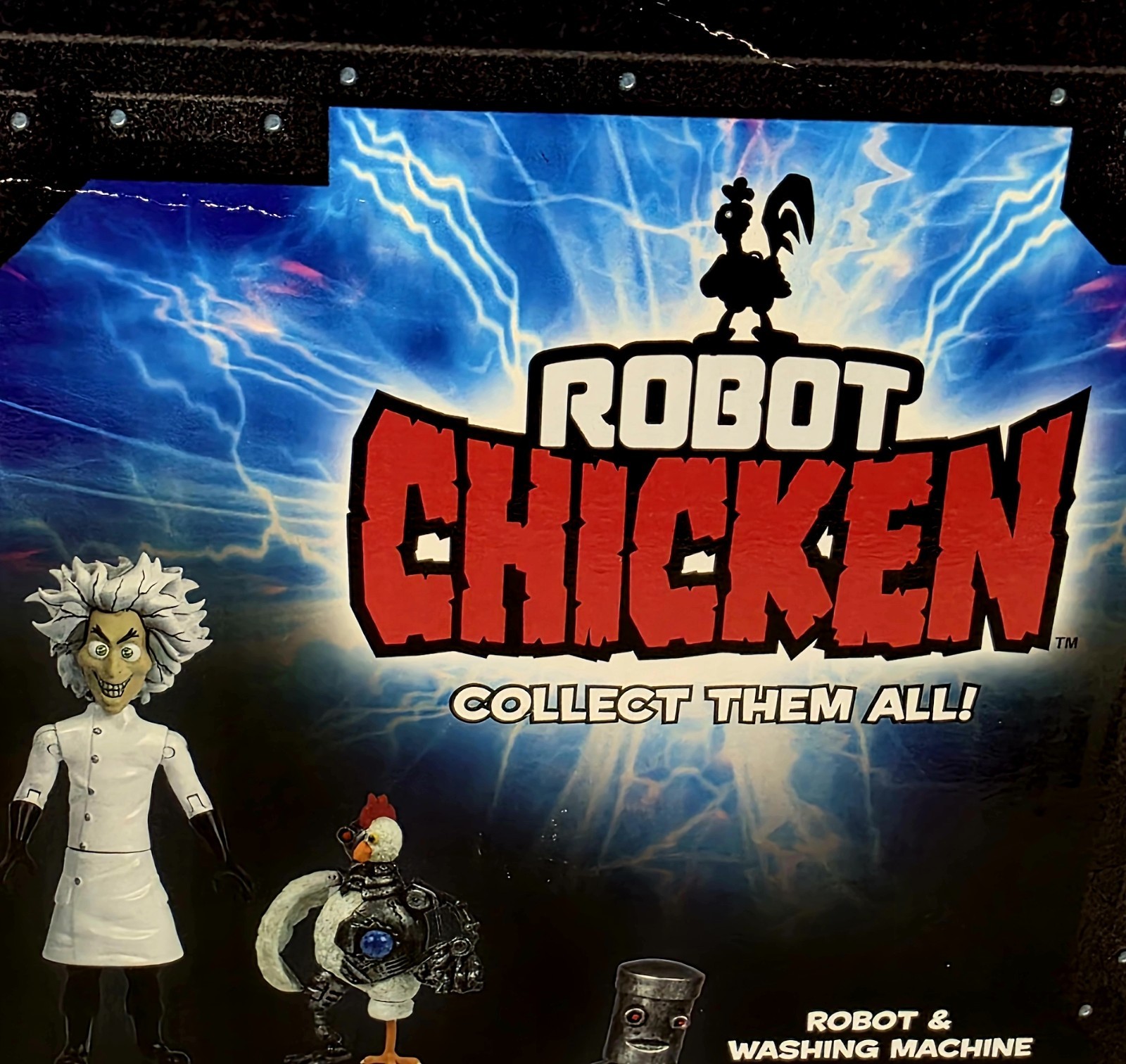 Robot Chicken 10&Prime; Electronic Action Figure Adult Swim Brand New Factory Sealed
