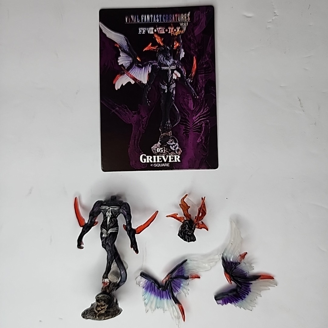 Final Fantasy Creatures Kai Volume #1 3&Prime; Griever Figure Builder SQEX Japan