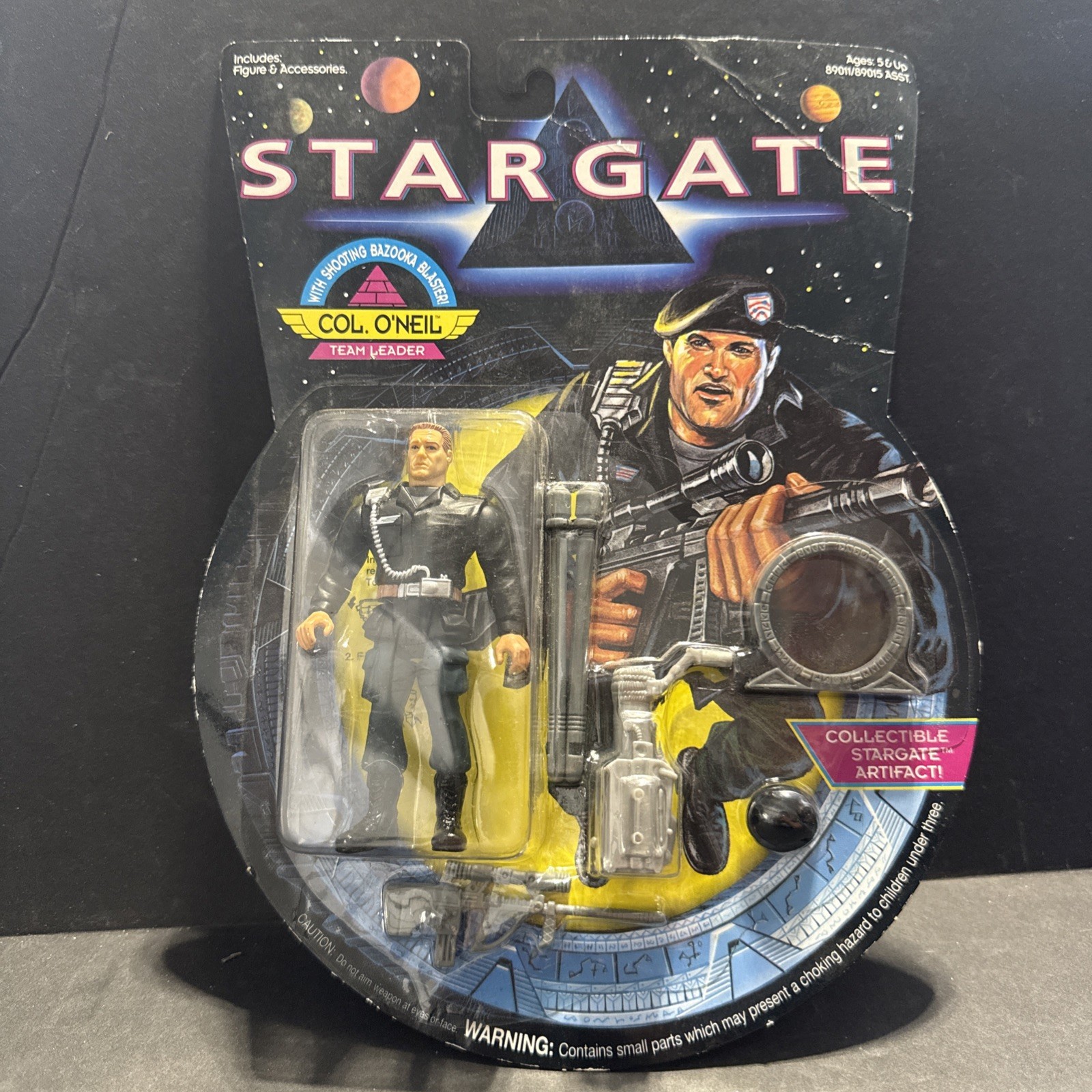 STARGATE Captain O&rsquo;Neil, Daniel, Skaara and Lt. Kawalsky by Hasbro LOT of 4