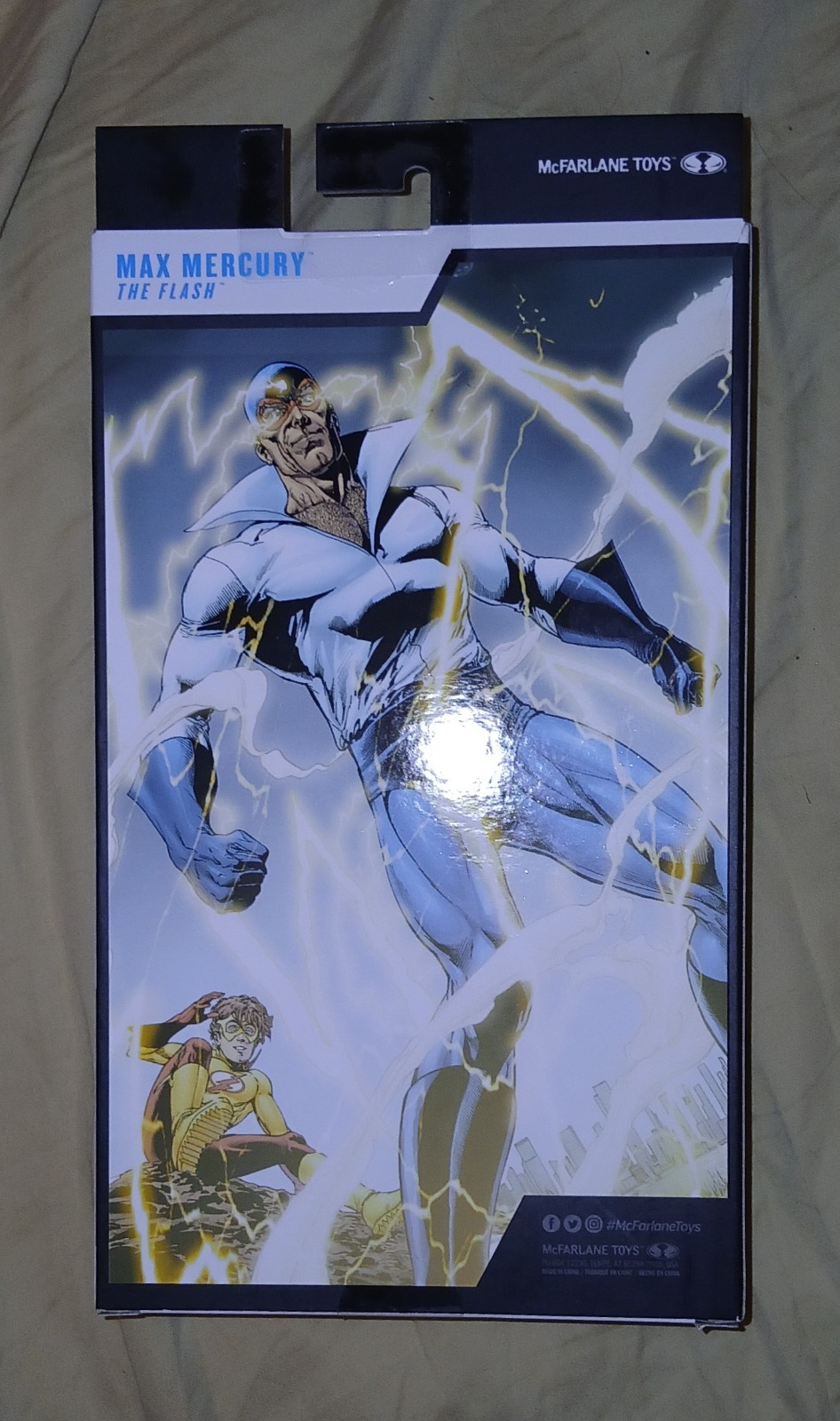 McFARLANE DC MULTIVERSE MAX MERCURY THE FLASH 7&Prime; INCH FIGURE NEW SEALED