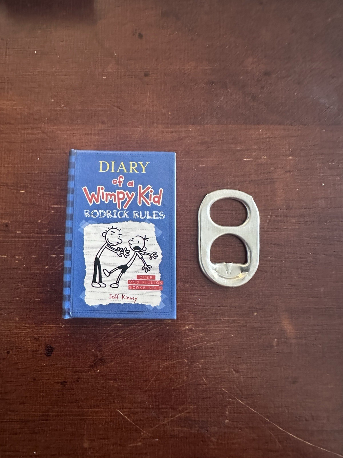 Zuru Mini Brands Books Series 1 Common: Diary Of A Wimpy Kid: Bedrock Rules
