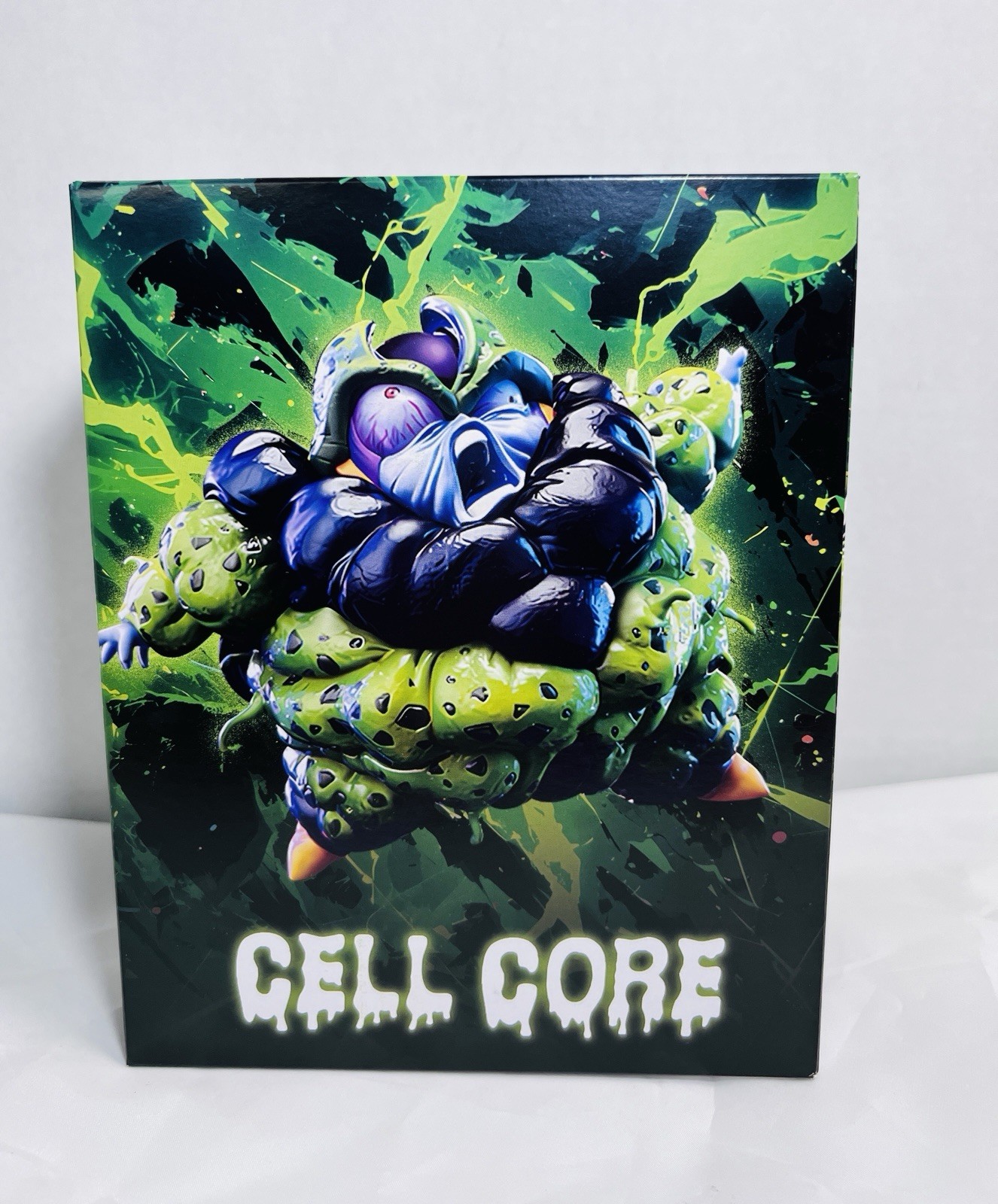 Dragon Ball Z Cell Core Self-Destruct Figure Statue From Anime Cell Games Scene