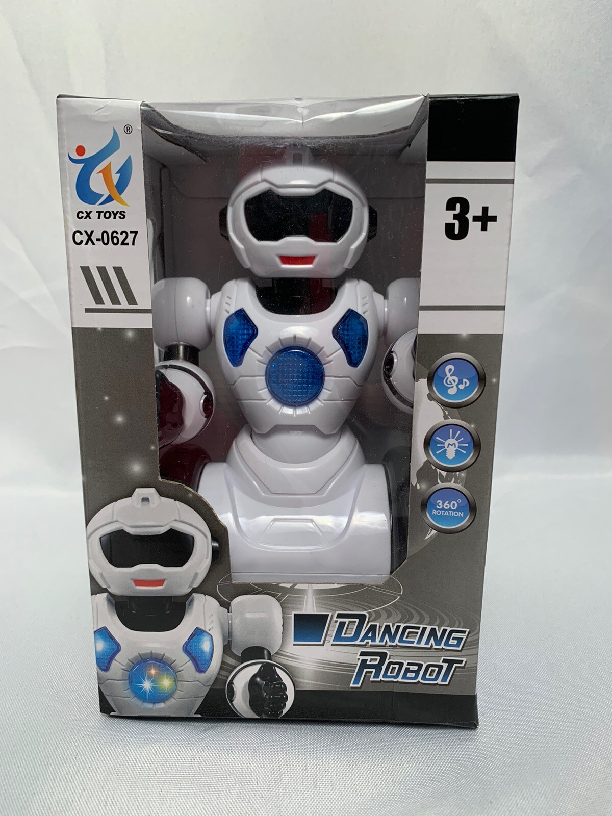 Children Kids Toy Dancing Robot Lights Rotates Music