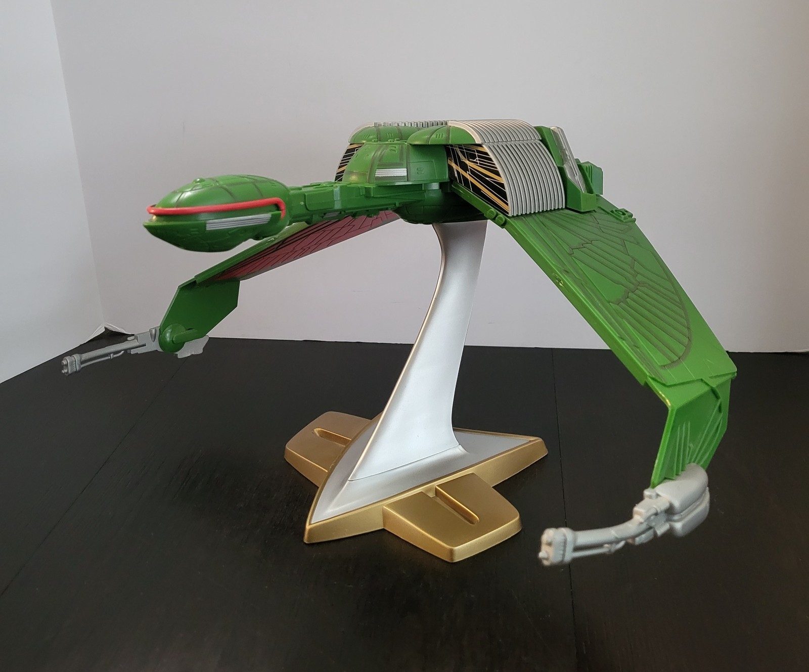 Klingon Bird of Prey 1994 STAR TREK Collector&rsquo;s Edition Playmates LOOSE