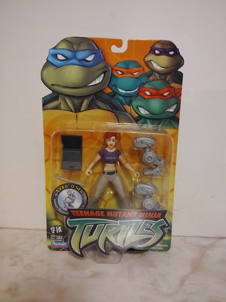 TMNT Teenage Mutant Ninja Turtles April O&rsquo;Neil Action Figure 2003 Playmates Toys