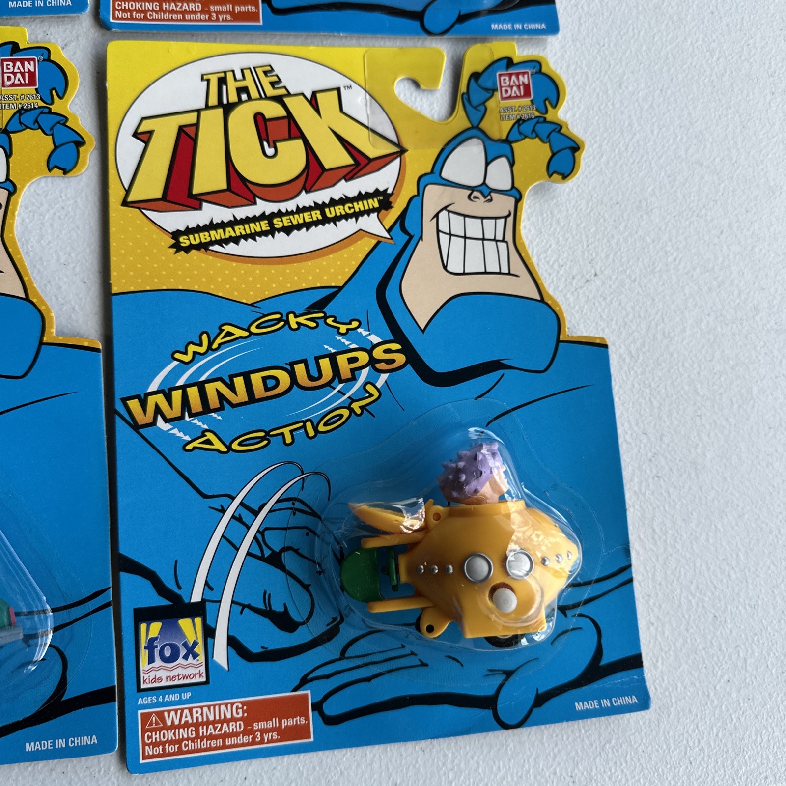 1995 Vintage VHTF The Tick Complete Set of 6 Wacky Windups Brand New Sealed