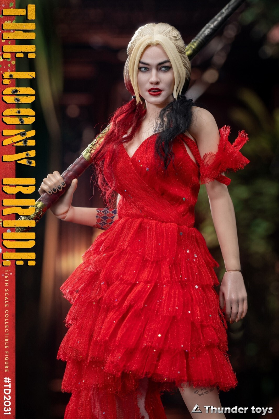 New Thunder Toys TD2031 1/6 Crazy Bride Harley 12&Prime; Figure in stock