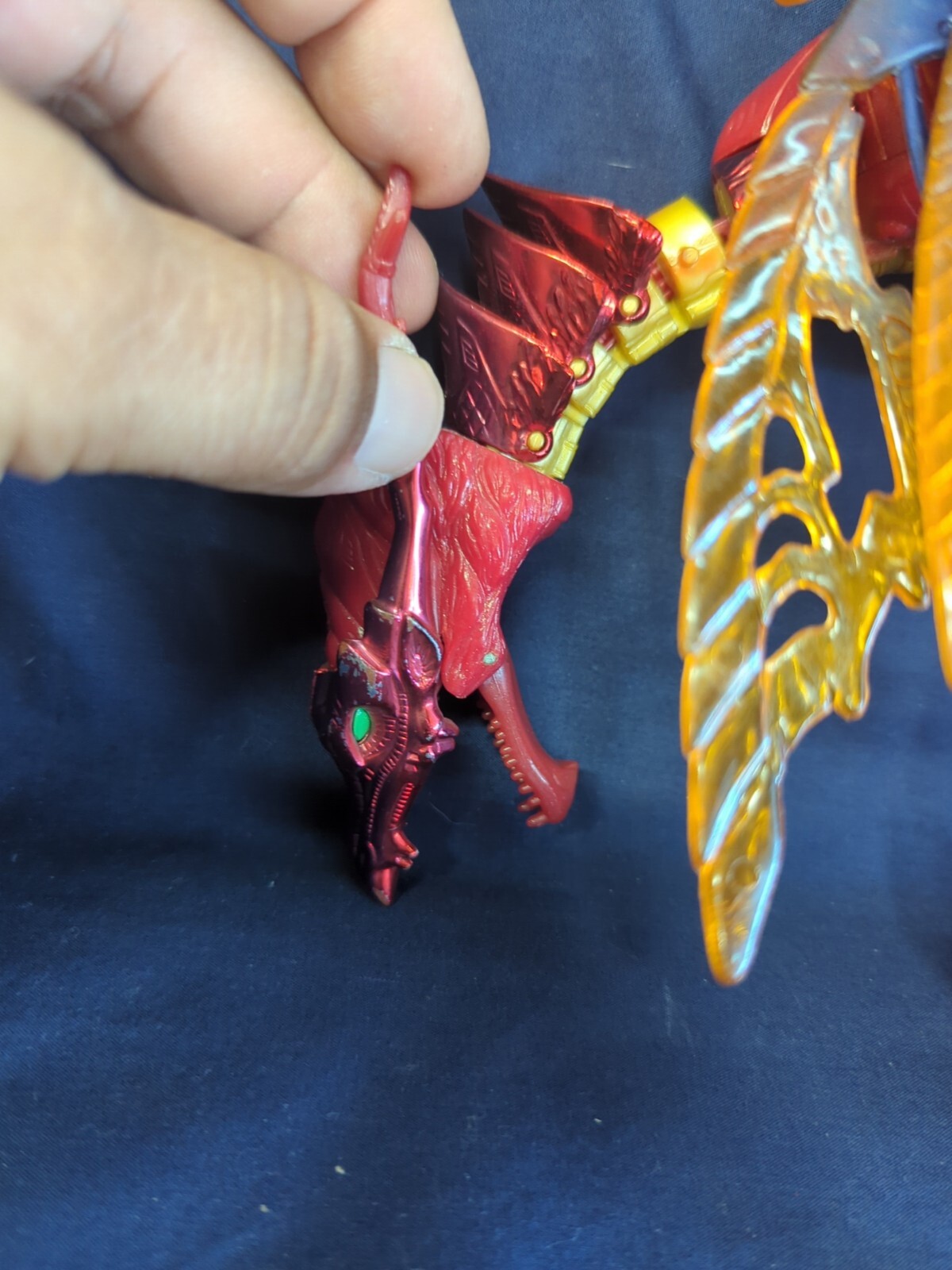 Transformers Beast Wars Transmetal Megatron Dragon Used Incomplete (Parts)